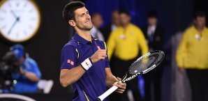 Novak Djokovic siegte am Ende klar gegen Andy Murray Novak Djokovic
