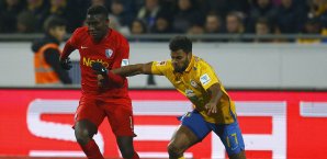 Peniel Mlapa traf doppelt für Bochum gegen die Hertha Peniel Mlapa