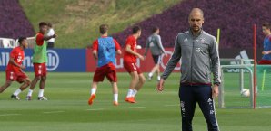 Pep Guardiola wird den FC Bayern am Saisonende verlassen Pep Guardiola