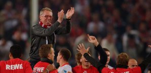 Peter Stöger trainiert die Kölner schon seit 2013 Peter Stöger