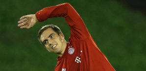 Philipp Lahm sprach am Montag auf der Sportmesse ISPO in München Philipp Lahm