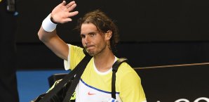 Rafael Nadal muss nach nur einem Spiel die Heimreise antreten Rafael Nadal