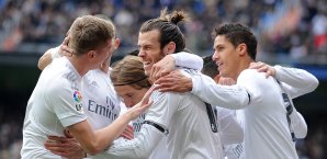 BBC waren von Sporting Gijon nicht zu stoppen Real Madrid