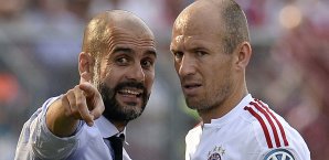Arjen Robben hat nach eigener Aussage viel von Pep Guardiola gelernt RObben