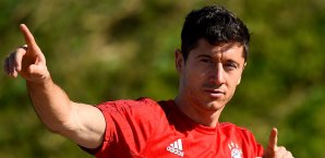 Robert Lewandowski wurde bei der Weltfußballerwahl Vierter Robert Lewandowski