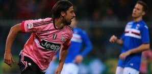 Sami Khedira traf beim Juventus-Sieg zum zwischenzeitlichen 2:0 Sami Khedira