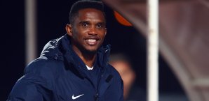 Samuel Eto'o hat seinen Verein vor einem Fan-Aufstand gerettet Samuel Eto'o