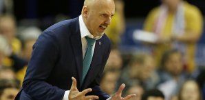 Sasa Obradovic musste heute Abend die vierte Niederlage seines Team beobachten Sasa Obradovic