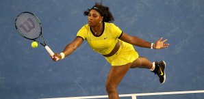 Serena Williams ist locker in die nächste Runde eingezogen Serena Williams