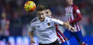 Shkodran Mustafi spielt derzeit für den FC Valencia Shkodran Mustafi