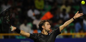 Stan Wawrinka setzte sich glatt in zwei Sätzen durch Stan Wawrinka