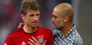 Thomas Müller ist absolut überzeugt von Pep Guardiola Thomas Müller,Pep Guardiola