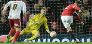 Rooney bewies Nervenstärke Wayne Rooney
