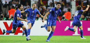 Italien gewann die WM 2006 im Finale gegen Frankreich WM 2006, Italien
