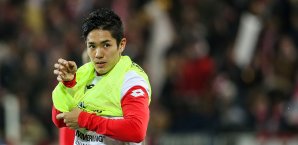 Yoshinori Muto macht bei Mainz eine gute Figur Yoshinori Muto