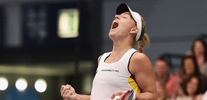 Angelique Kerber schwebt weiter auf Wolke sieben Angelique Kerber