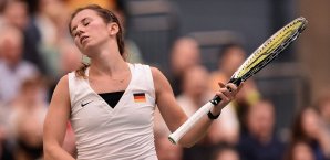 Annika Becks Bilanz im Einzel ist 220:143 Annika Beck