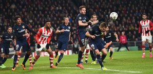 Atletico Madrid kam in Eindhoven nicht über ein Remis hinaus Atletico Madrid