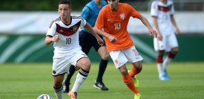 Donis Avdijaj ist für deutschen Juniorenmannschaften unterwegs Donis Avdijaj