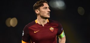 Totti ist eine lebende Legende in Rom Francesco Totti
