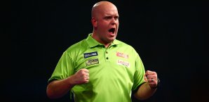 Michael van Gerwen zeigte eine überragende Partie Michael van Gerwen