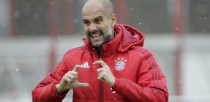 Pep Guardiola und die Bayern erwarten Bremen im Halbfinale Pep Guardiola