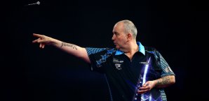 Phil Taylor zeigte gegen den Weltmeister eine starke Partie Phil Taylor