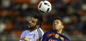 Der FC Barcelona hatte keine Mühe mehr mit dem Weiterkommen Valencia - Barcelona