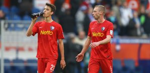 Hagel, Sturm und starker Regen unterbrachen das Bochumer Training VfL Bochum