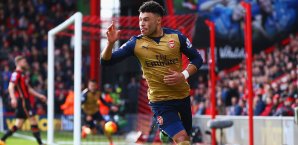 Alex Oxlade-Chamberlain spielt seit 2011 bei den Gunners Alex Oxlade-Chamberlain