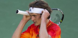 Alexander Zverevs Karrierebilanz im Einzel ist 24:28 Alexander Zverev