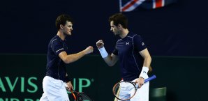 Andy Murray war mit seinem Bruder erfolgreich Andy Murray