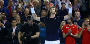 Andy Murray hat Titelverteidiger Großbritannien ins Viertelfinale des Davis Cup geführt Andy Murray