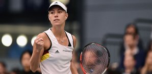 Angelique Kerber beim Spiel gegen Belinda Bencic Angelique Kerber