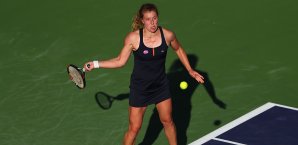 Anna-Lena Friedsam scheiterte in der ersten Runde an Barbora Strycova Anna-Lena Friedsam