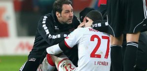 Anthony Modeste verletzte sich kurz vor dem Abpfiff Anthony Modeste