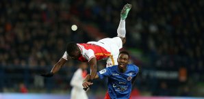Der AS Monaco kam gegen SM Caen nicht über ein 2:2 hinaus AS Monaco