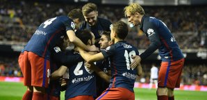 Atletico Madrid hat auch in Valencia einen Sieg gefeiert Atletico Madrid