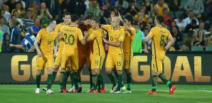 Die Australier hatten mit Tadschikistan keinerlei Mühe Australien