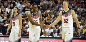 Die amerikanischen Stars treffen bei Olympia auf Venezuela, China und Australien Basketball, USA