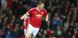 Bastian Schweinsteigerfehlt den Red Devils seit Anfang Januar Bastian Schweinsteiger