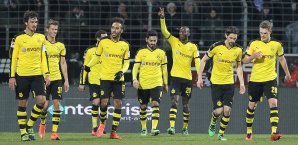 Adrian Ramos führte Borussia Dortmund mit seinem Treffer zum 1:0 auf die Siegerstraße Borussia Dortmund