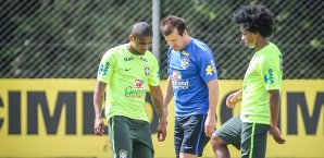 Die Brasilianer wollen gegen Paraguay einen wichtigen Sieg holen Brasilianer