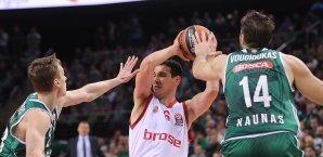 Die Brose Baskets Bamberg verloren gegen Kaunas mit 73:75 Brose Baskets Bamberg