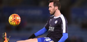 Christian Fuchs könnte mit Leicester auf Anhieb Meister werden Christian Fuchs