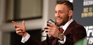 Conor McGregor bei einer UFC-Pressekonferenz Conor McGregor
