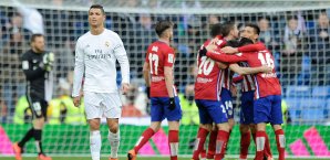 Cristiano Ronaldo ist nach der Atletico-Niederlage sichtlich bedient Cristiano Ronaldo