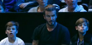 Verdient noch immer einen Haufen Asche: David Beckhan (M.) David Beckham
