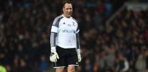 David Seaman bei einem Charity-Spiel David Seaman