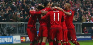 Der FC Bayern durfte die Aufholjagd feiern FC Bayern München